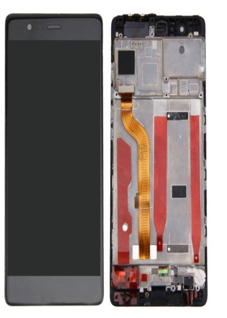 Replacement Lcd Screen Frame Huawei P9 Lite Black