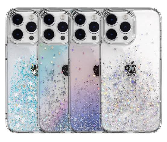 Switcheasy Protective Glitter Case For iPhone 14 Pro Twilight