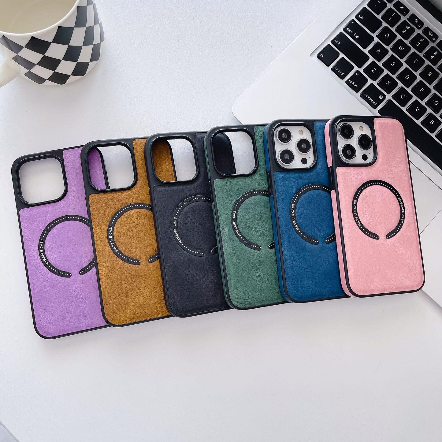 PU Magsafe Back Case For iPhone 11 Pro Max Black