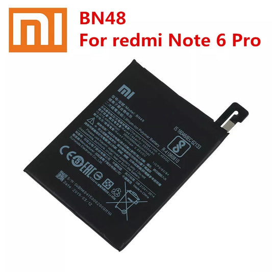 Replacement Battery For Redmi Note 6 pro