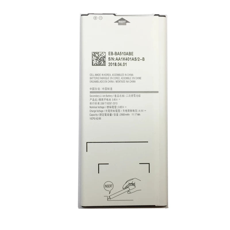 Replacement battery for Samsung Galaxy A5 2016 A510