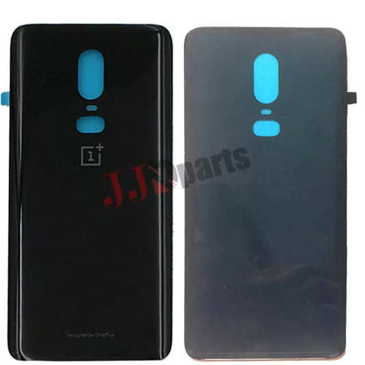 Replacement Back Glass For Oneplus 6 Black