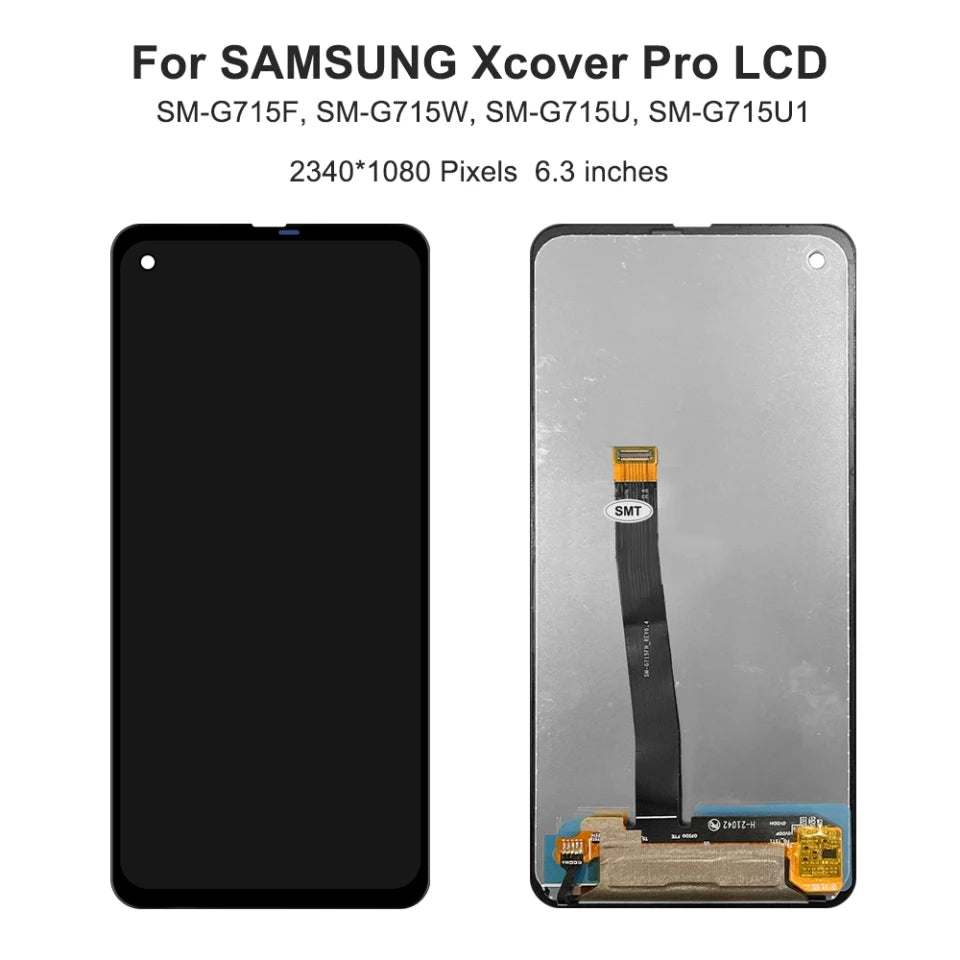 Replacement Lcd Screen Samsung Galaxy Xcover Pro G715F Black