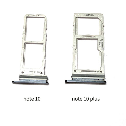 Replacement Sim Card Tray For Samsung Galaxy Note 10 Silver