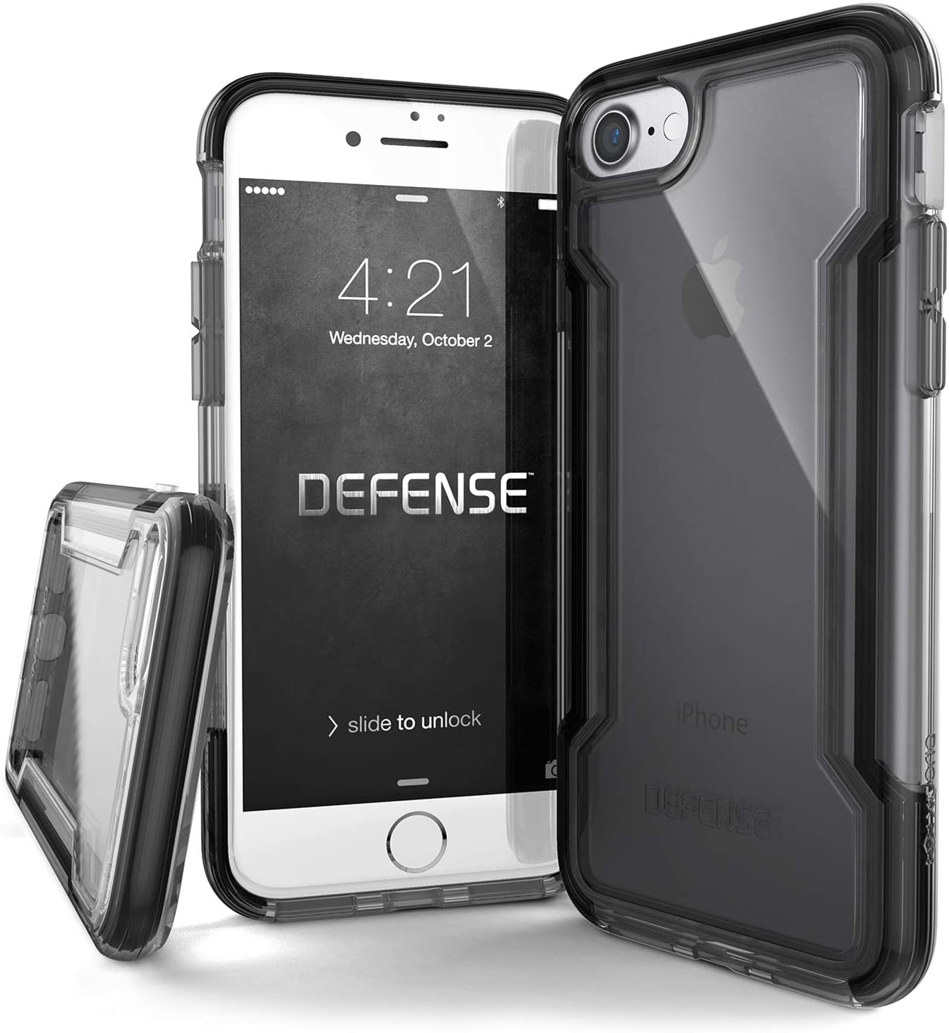 X-Doria Defense 6 Feet Drop Tested Case For Iphone 14 Pro Smoke