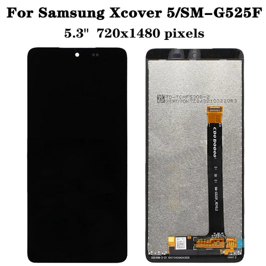 Replacement Lcd Screen Samsung Galaxy Xcover 5 G525F Black