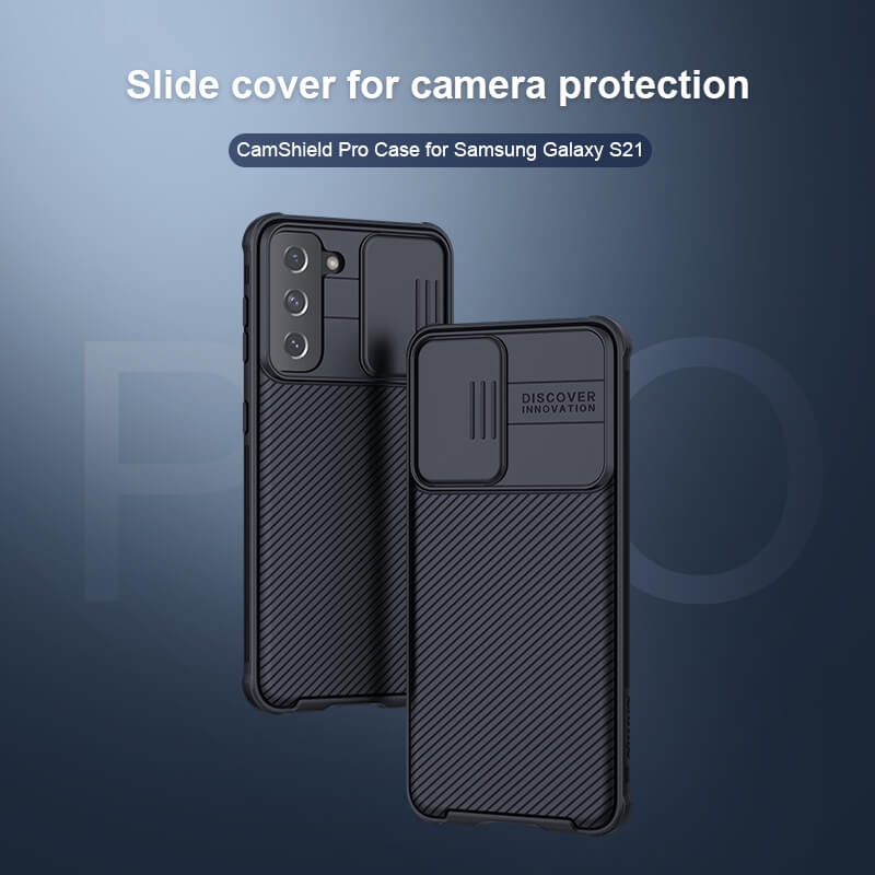 Nillkin Cam Shield Protective Case For Samsung Galaxy S21 Black