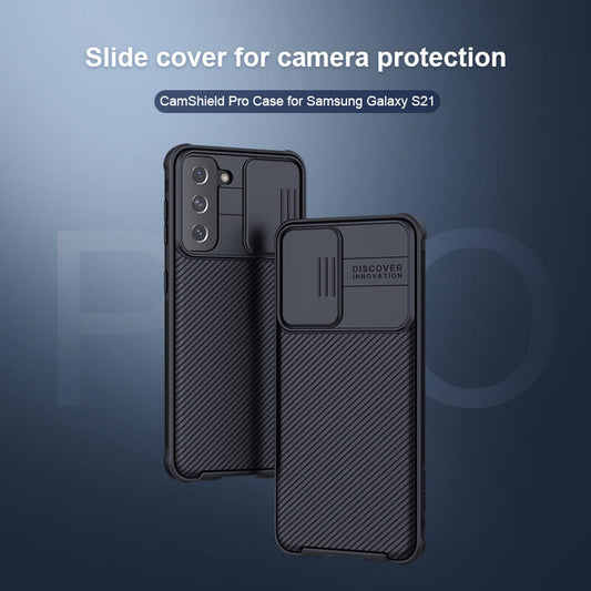 Nillkin Cam Shield Protective Case For Samsung Galaxy S21 Black