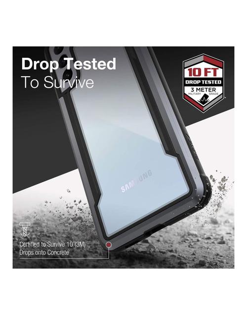 X-Doria Defense Shield 10 Feet Drop Tested Case Samsung Galaxy S21 Plus Black