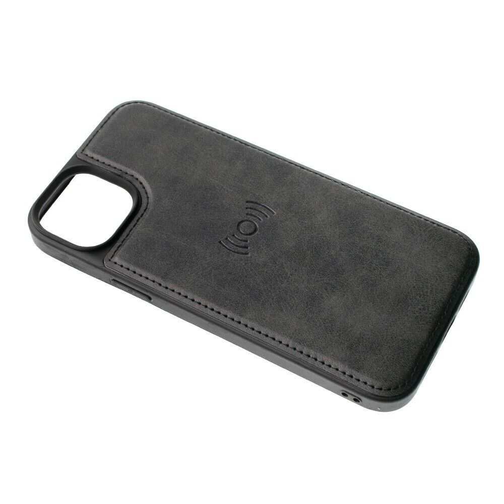 Hanman 2 in 1 magnetic detachable leather wallet Samsung S24 Ultra Black