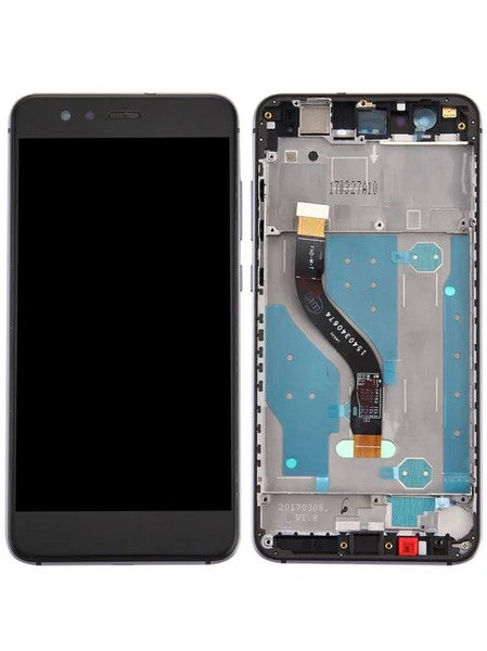 Replacement Lcd Screen Assembly With Frame Huawei P10 Lite Black