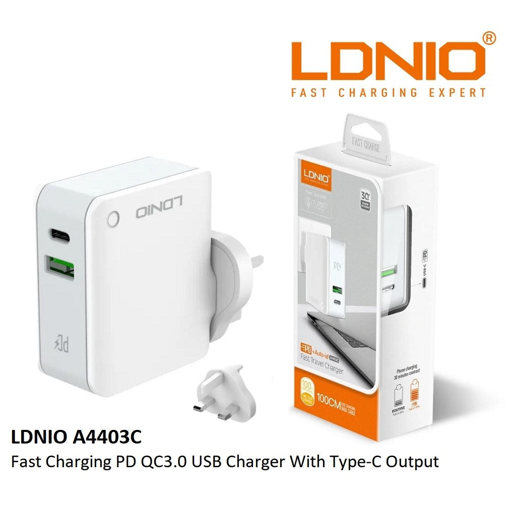 LDNIO Wall Plug Charger A4403C