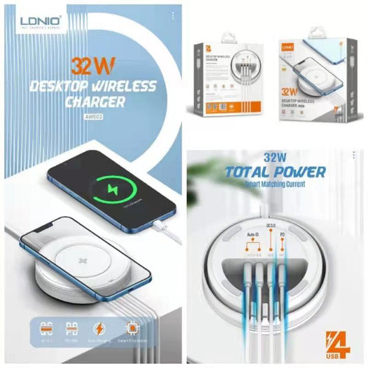 LDNIO Desktop Wireless Charger AW003