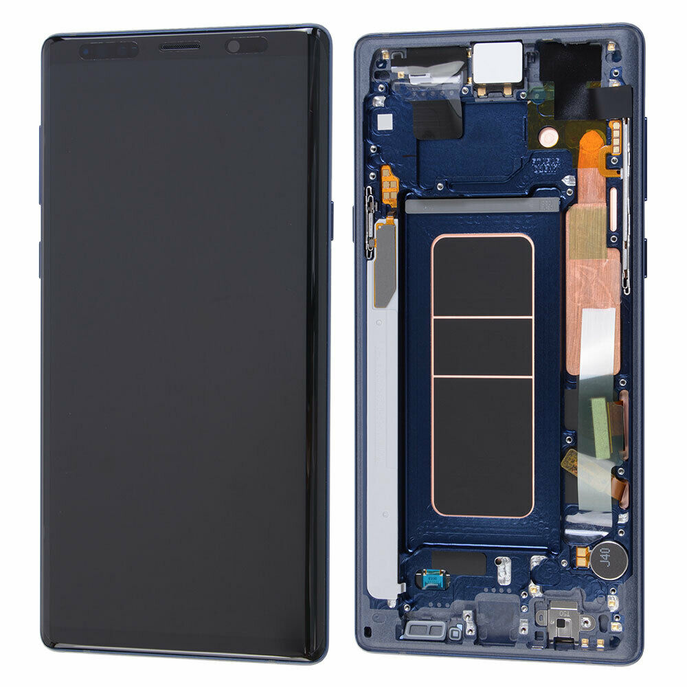 Replacement Lcd Screen Frame for Samsung Galaxy Note 9 Dark Blue