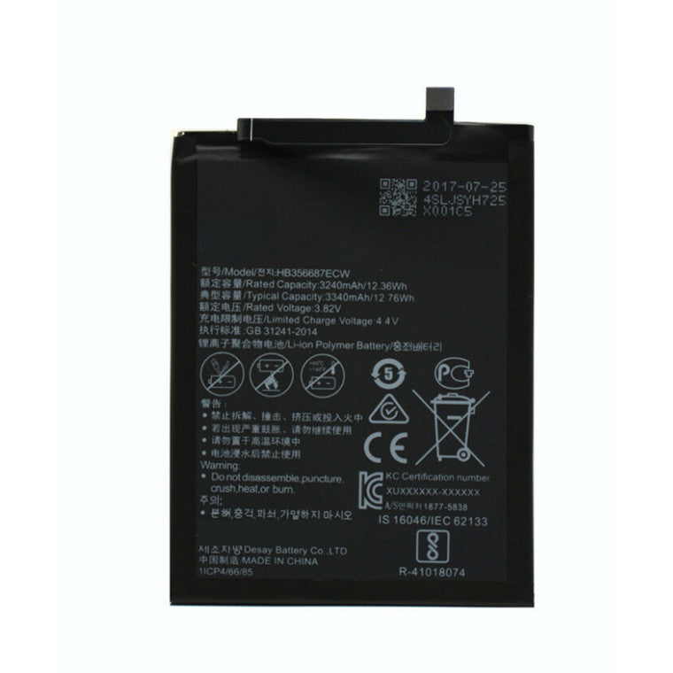 Replacement Battery For Huawei Nova 3i  HB356687ECW