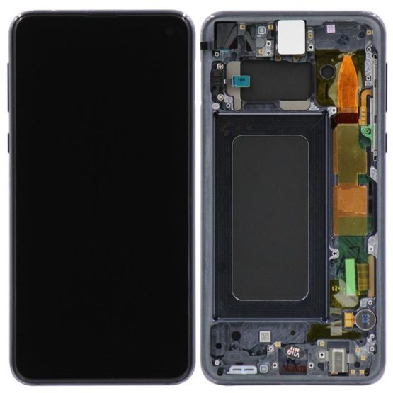 Replacement Lcd Screen Frame Samsung Galaxy S10E Black