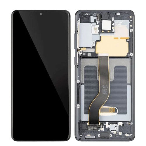 Replacement Lcd Screen with Frame Samsung Galaxy S20 Plus Black