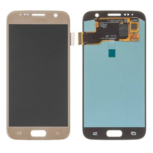 Replacement Lcd Screen for Samsung Galaxy S7 Gold OEM