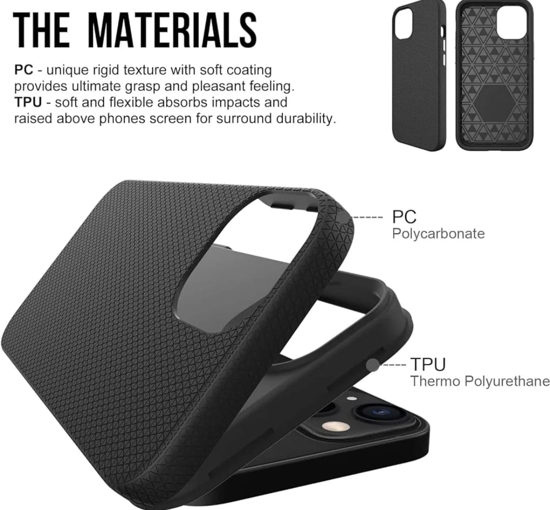 Triangle Texture Design Drop Tested Case For Samsung Galaxy S9 Plus Black