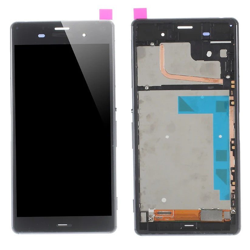 Replacement Lcd Screen With Frame SONY XPERIA Z3 Black