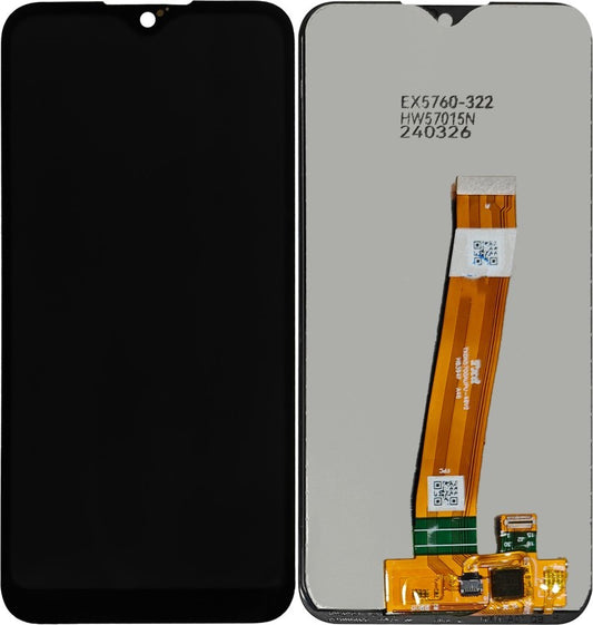 Replacement Lcd Screen Assembly for Samsung Galaxy A01 Black - Wide Flex