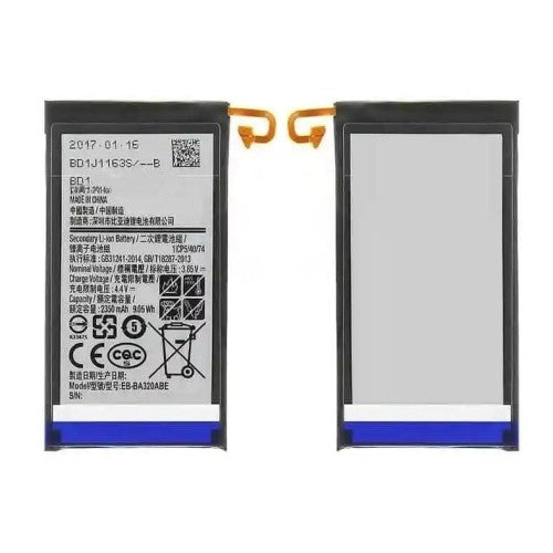 Replacement battery for Samsung Galaxy A3 2017 A320