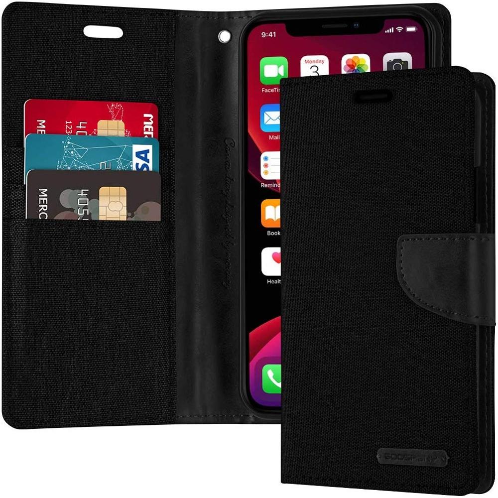 Mercury Canvas Case For Samsung Galaxy S21 Black