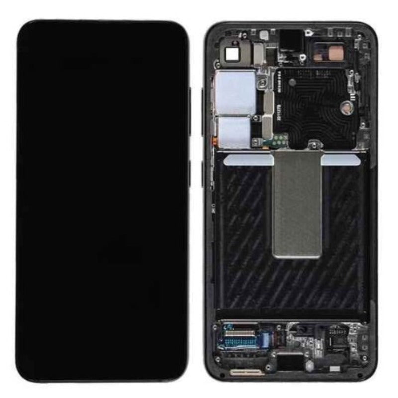 Replacement Lcd Screen with Frame Samsung Galaxy S24 Black