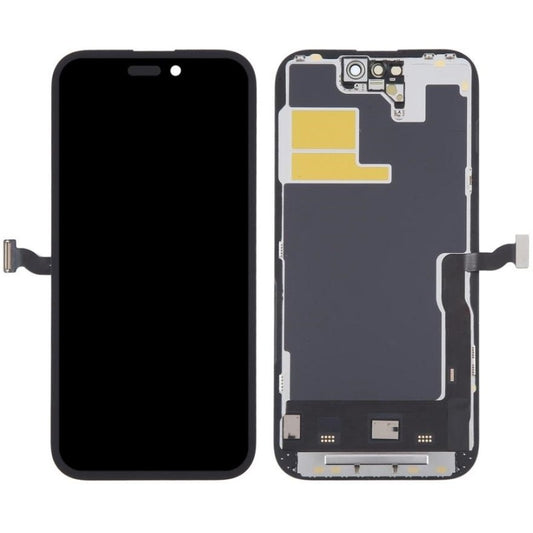 Replacement Lcd Screen For Iphone 14 Pro Black Soft Oled