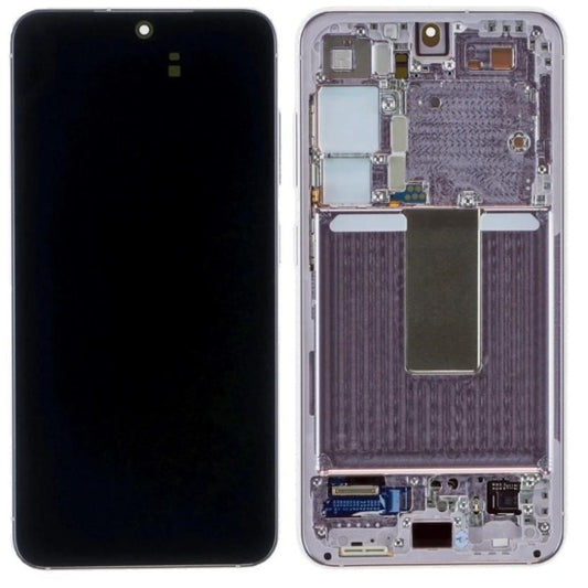 Replacement Lcd Screen with Frame Samsung Galaxy S23 Lavender