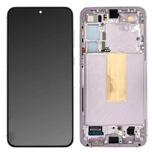 Replacement Lcd Screen with Frame Samsung Galaxy S23 Plus Lavender