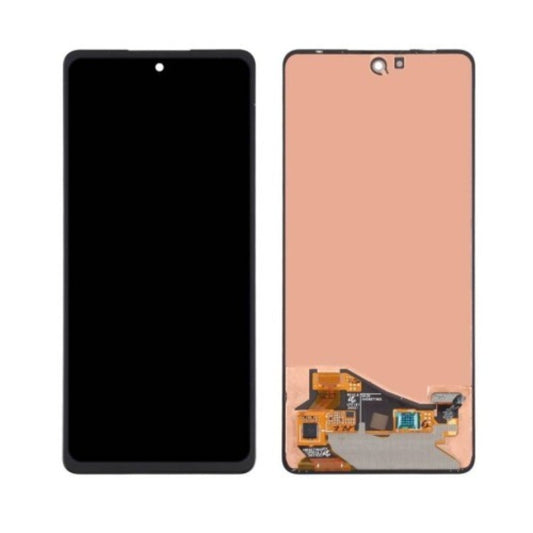 Replacement Lcd Screen Assembly for Samsung Galaxy A72 Black OEM (No Frame)