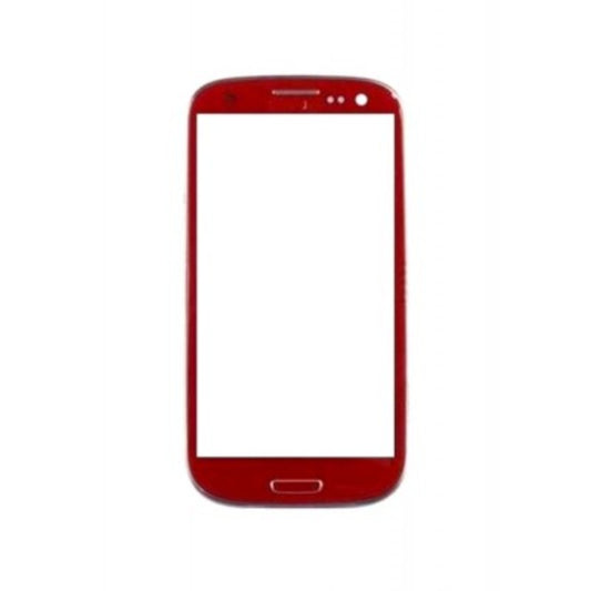 Replacement Glass Samsung Galaxy S3 i9300 i9305 Red