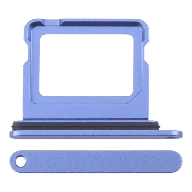 Replacement Sim Card Tray For Iphone 16 / 16 Plus Blue