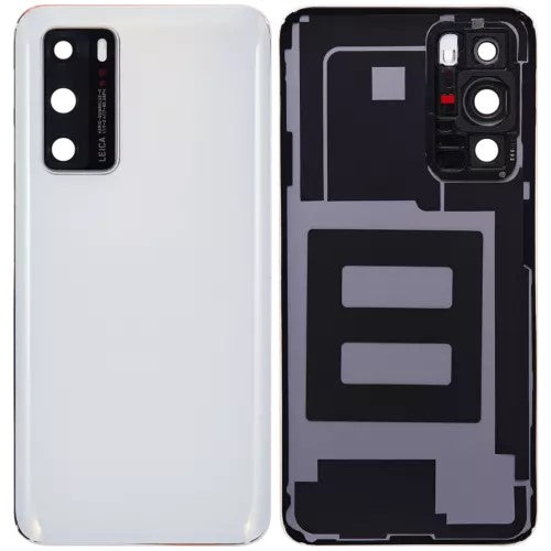 Replacement Back Glass For Huawei P40 Grey