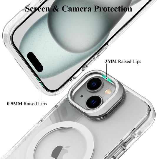 Camera Ring Magsafe Back Case For Samsung Galaxy S25 Ultra Clear