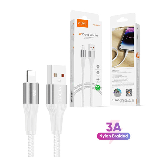 Vidvie CB4038 iPhone Lightning to USB Data Cable 1 Meter