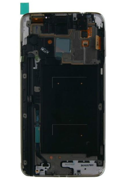 Lcd Screen With Frame for Galaxy Note 3 White N9005