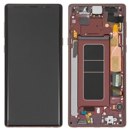 Replacement Lcd Screen Frame for Samsung Galaxy Note 9 BROWN