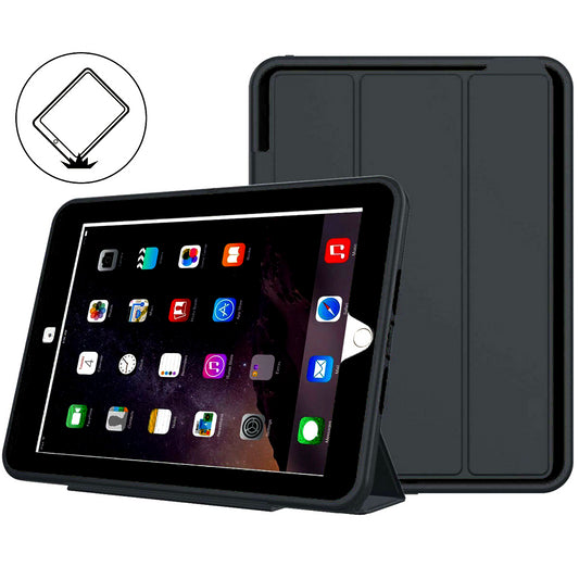 Shockproof Rugged Flip Case For iPad 9.7 Black