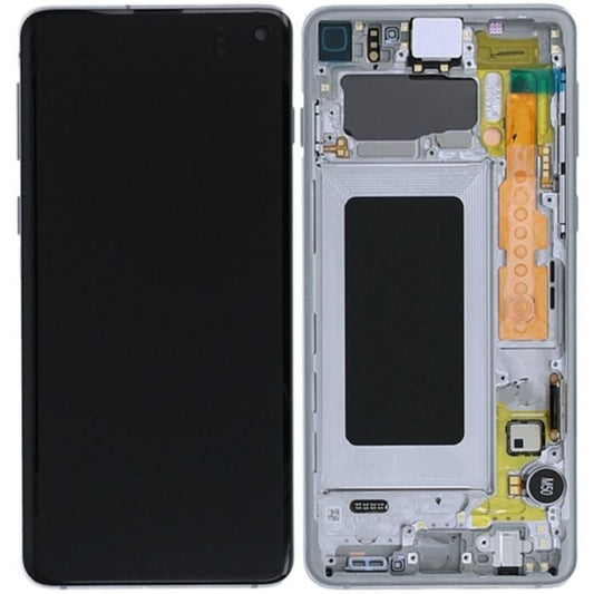 Replacement Lcd Screen Frame Samsung Galaxy S10 Grey