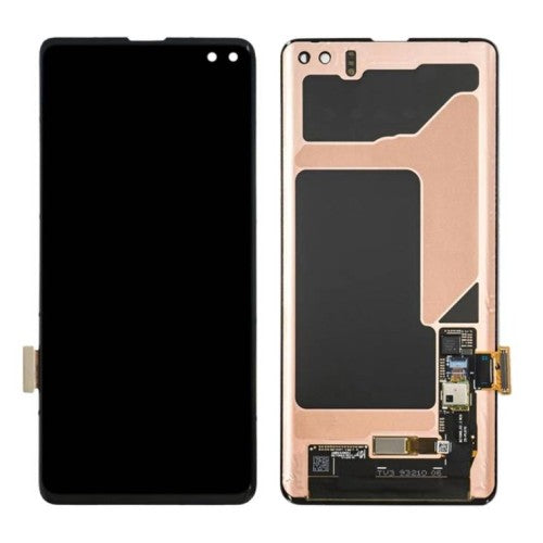 Replacement Lcd Screen Assembly Samsung Galaxy S10 Plus Black (No Frame)