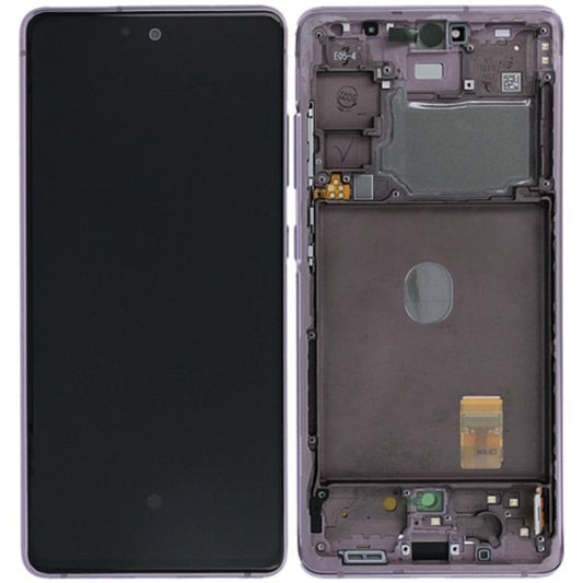 Replacement Lcd Screen Frame Samsung Galaxy S20 FE (Fan Edition) Lavender