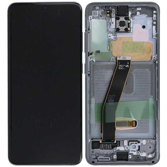 Replacement Lcd Screen with Frame Samsung Galaxy S20 Grey