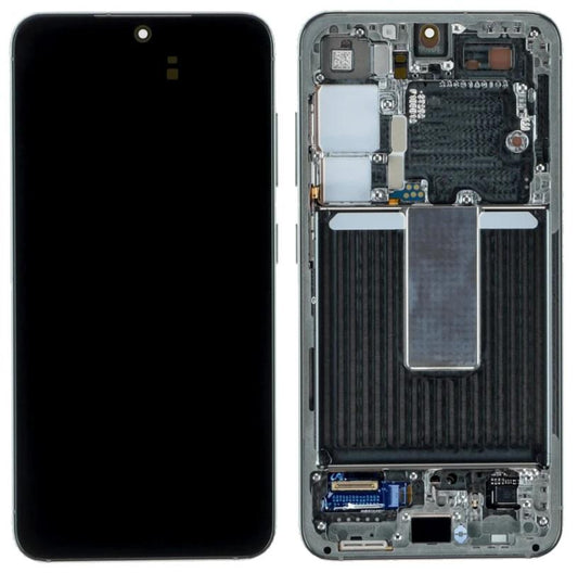 Replacement Lcd Screen with Frame Samsung Galaxy S23 Green