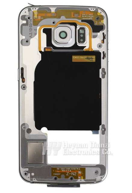 Replacement Middle Frame For Samsung Galaxy S6 Gold