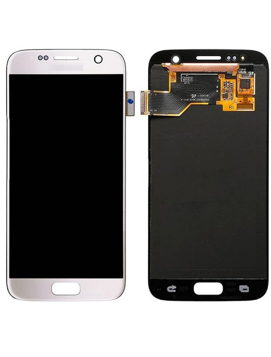 Replacement Lcd Screen for Samsung Galaxy S7 Silver OEM