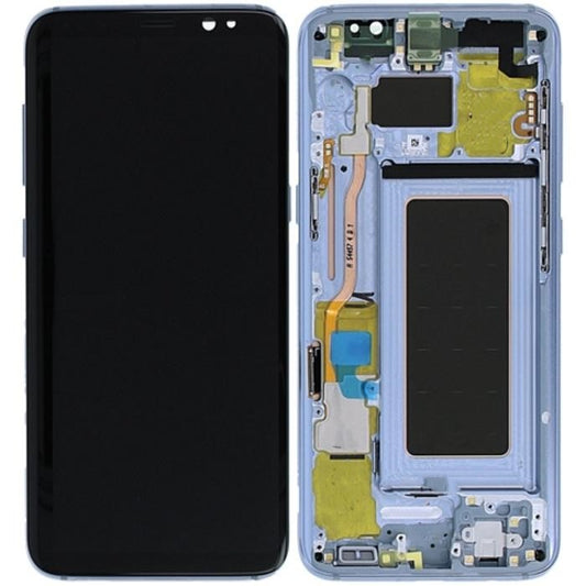 Replacement Lcd Screen Frame Samsung Galaxy S8 Blue