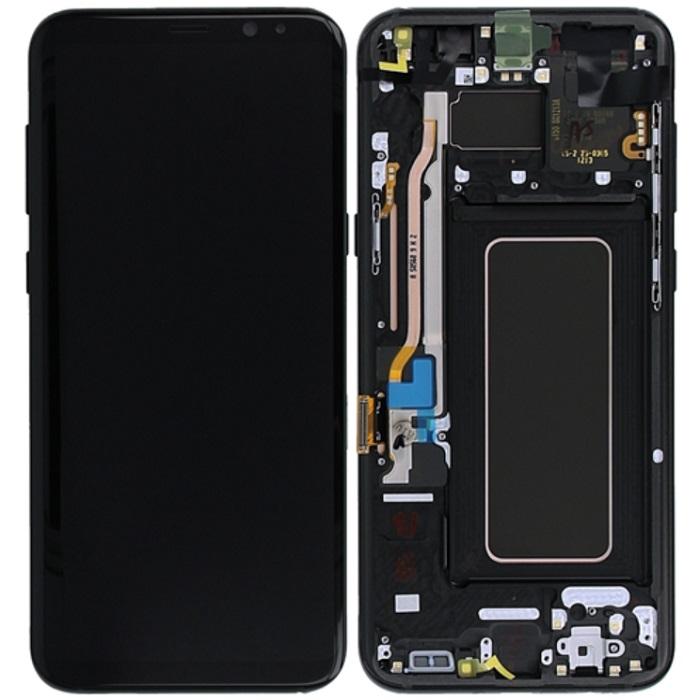 Replacement Lcd Screen Frame Samsung Galaxy S8 Plus Black