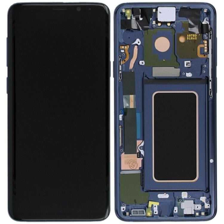 Replacement Lcd Screen Frame Samsung Galaxy S9 Plus Blue